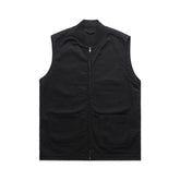 CANVAS HEAVY VEST BLACK SMALL